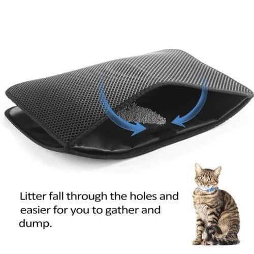 🔥Non-Slip Cat Litter Mat-BUY 3 GET 1 FREE(Free Shipping)