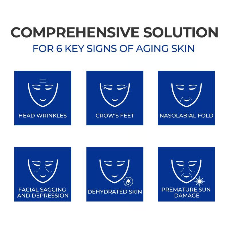 Retinol & Peptide Anti-Aging Wrinkle Serum, Brightening Serum for Fine Lines