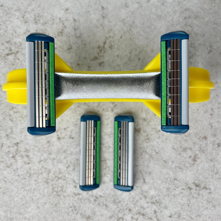 Double Shaver Bald Razor - Cut Protection & 80% Time Saving Body & Head Shaver