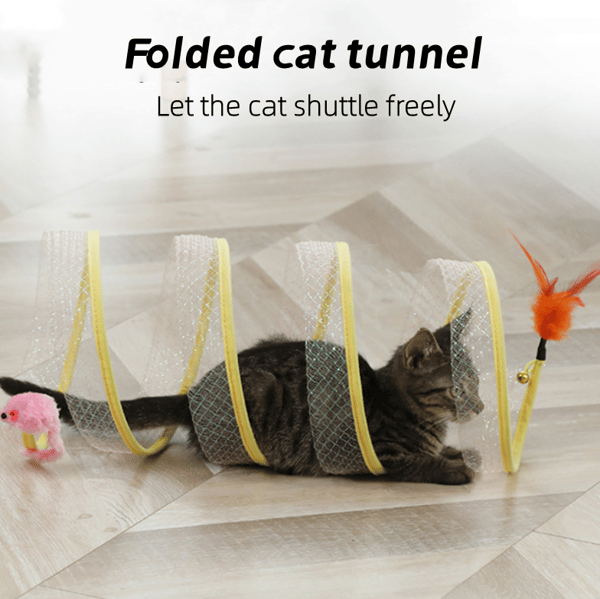 Hot Sale🐈Folded cat tunnel🔥Buy 2 Get 1 Free🔥