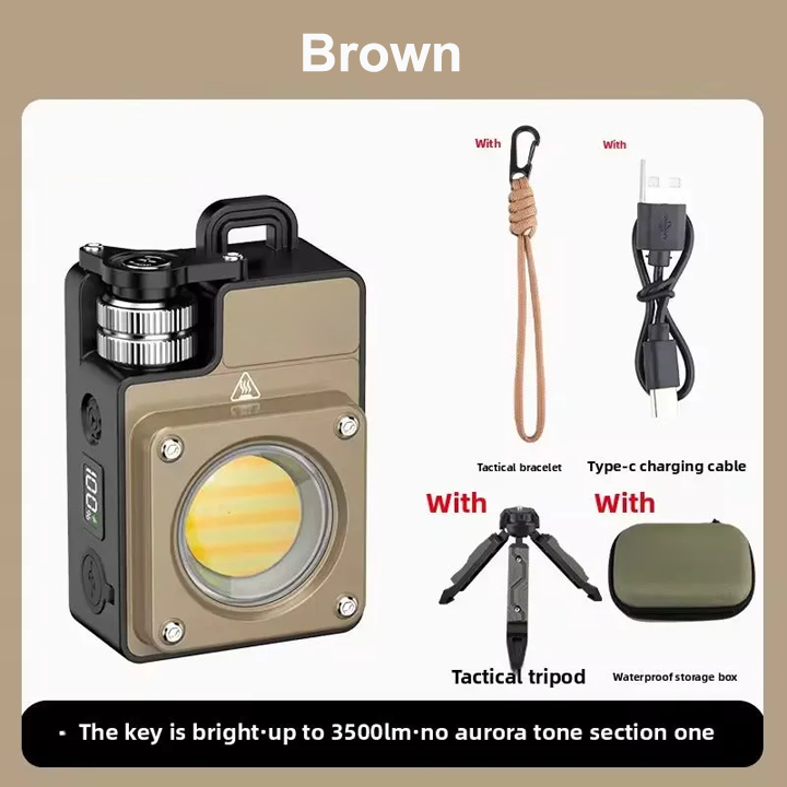 Super Bright Versatile Camping Light - Tactical Ultra-Long Battery Life Tent Lamp