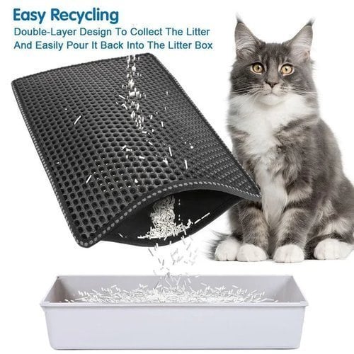 🔥Non-Slip Cat Litter Mat-BUY 3 GET 1 FREE(Free Shipping)