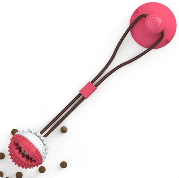 Dog suction cup toy