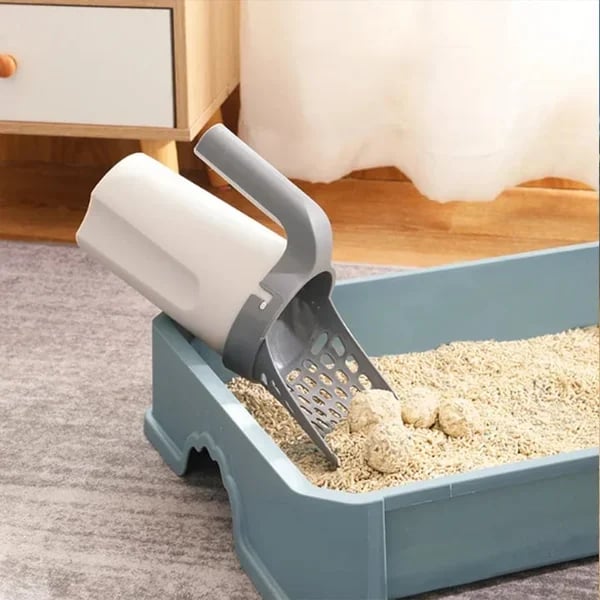 🔥Cat Litter Scoop Integrated Detachable Deep Shovel