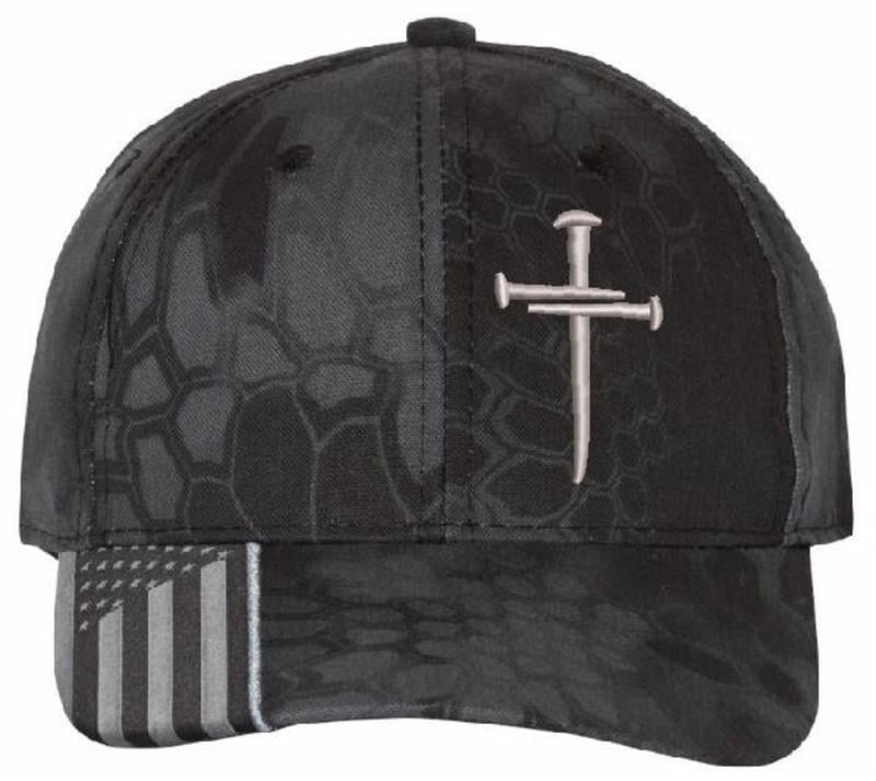 Jesus 3 Nail Cross Hat