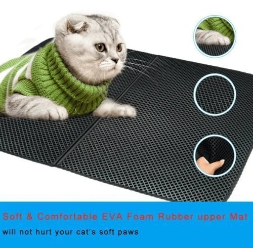 🔥Non-Slip Cat Litter Mat-BUY 3 GET 1 FREE(Free Shipping)