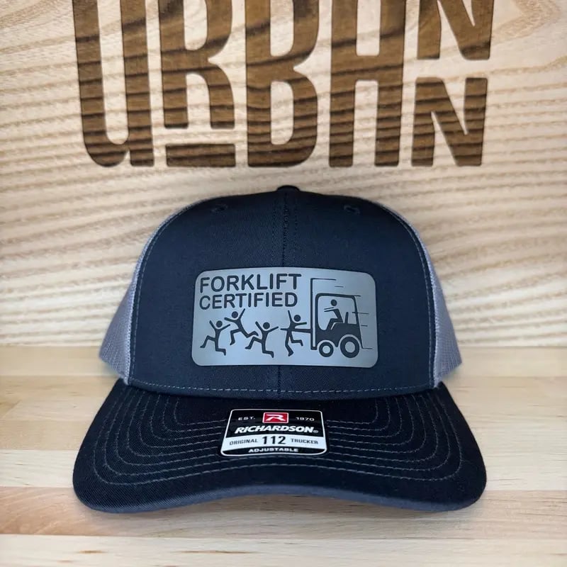Certified Forklift Funny Trucker Style Hat