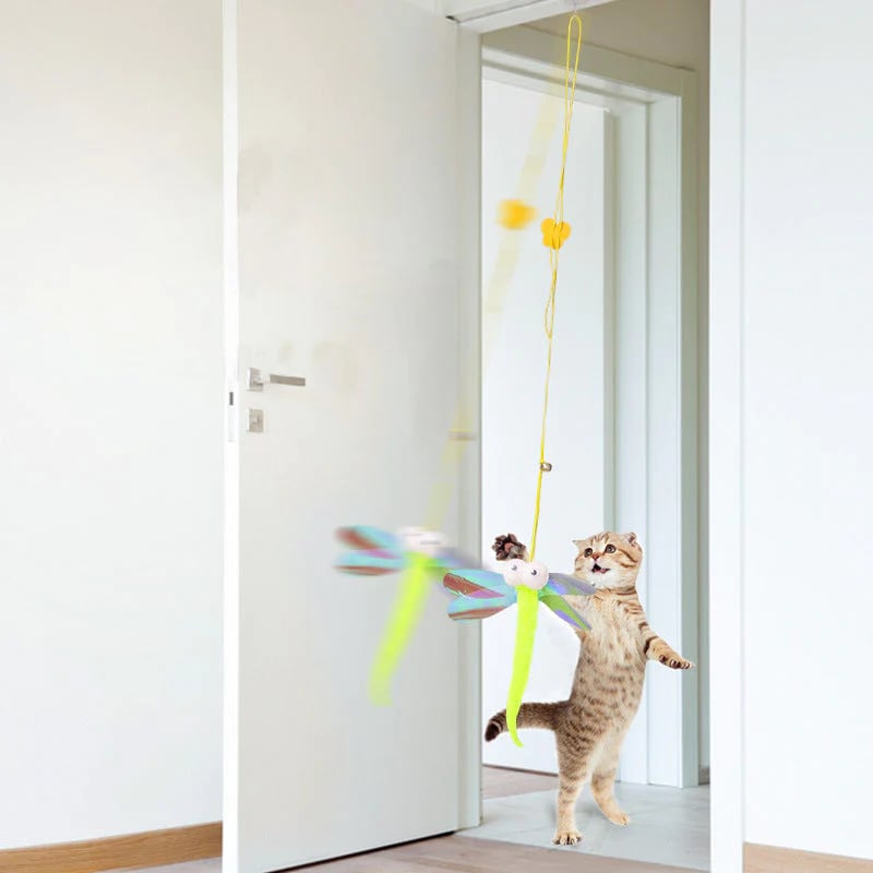 2023 Hot Sale💥Hanging Bouncing Cats Toy