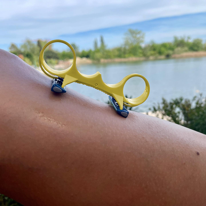 Double Shaver Bald Razor - Cut Protection & 80% Time Saving Body & Head Shaver