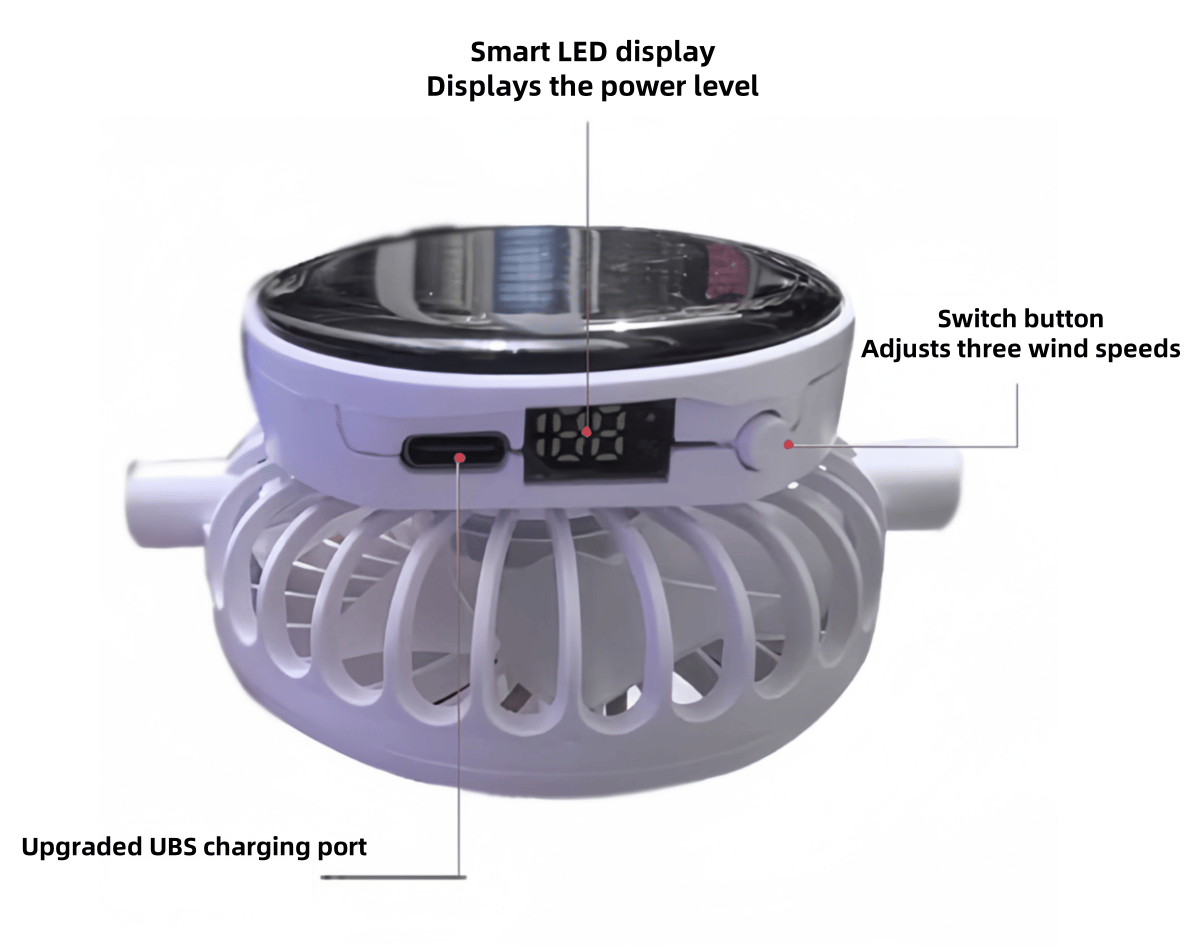 Solar Rechargeable Peaked Cap
