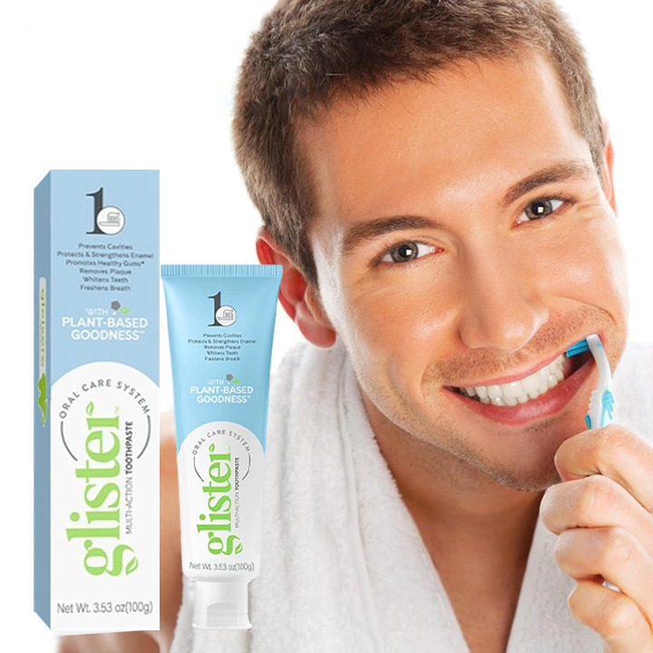 Multi-Action Fresh Mint Toothpaste for Deep Cleaning, Whitening , Cavity & Enamel Prevention, Fresh Breath