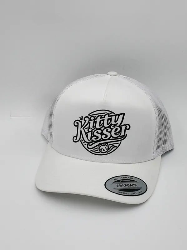 Kitty Kisser Hat | Men's Accessories Trucker Funny Comedy