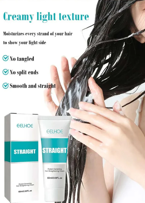 ✨LAST DAY SALE 50% OFF✨ Silk & Keratin Hair Straightening Cream