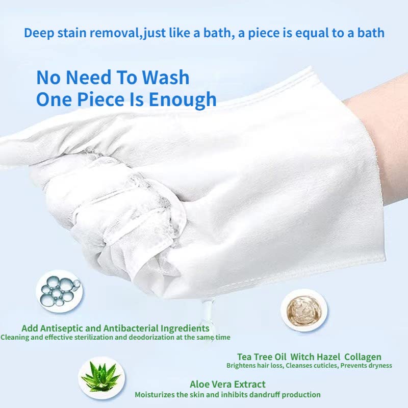 Pet Herbal Spa Antibacterial Cleaning Gloves