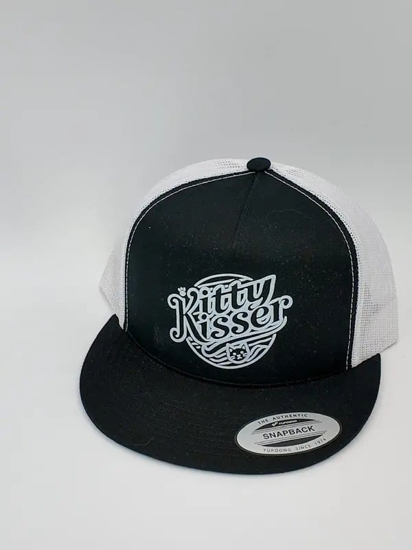 Kitty Kisser Hat | Men's Accessories Trucker Funny Comedy
