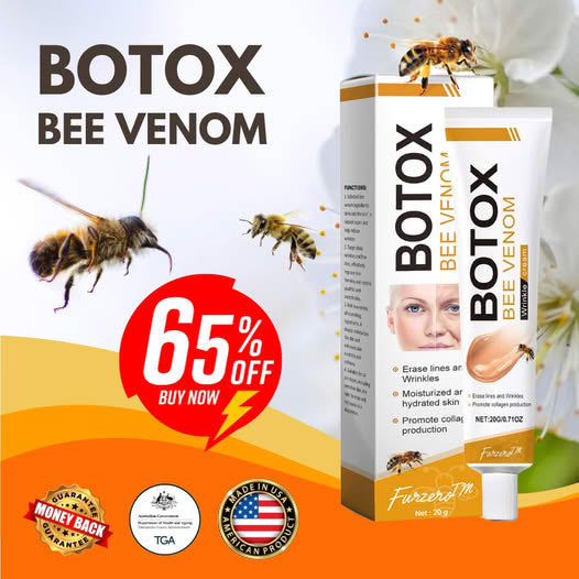 👨‍⚕️ Botox Bee Venom Wrinkle Removal Cream- LAST DAY 65% OFF✅