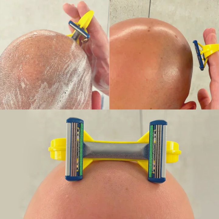 Double Shaver Bald Razor - Cut Protection & 80% Time Saving Body & Head Shaver
