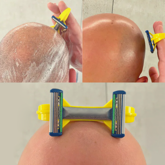 Double Shaver Bald Razor - Cut Protection & 80% Time Saving Body & Head Shaver