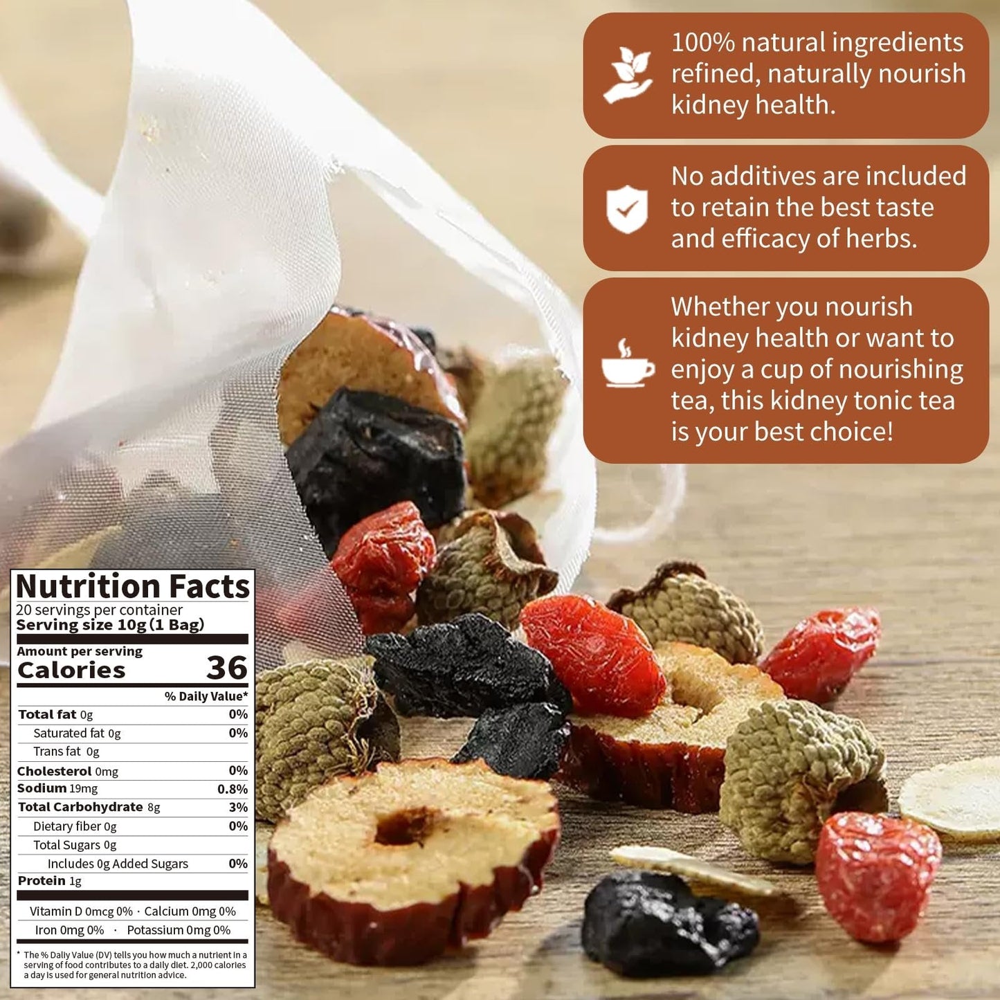 Panax & Mulberry Herbal Tea