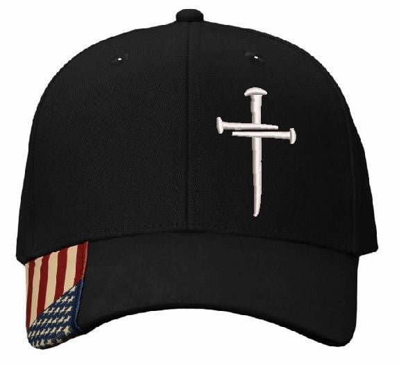 Jesus 3 Nail Cross Hat