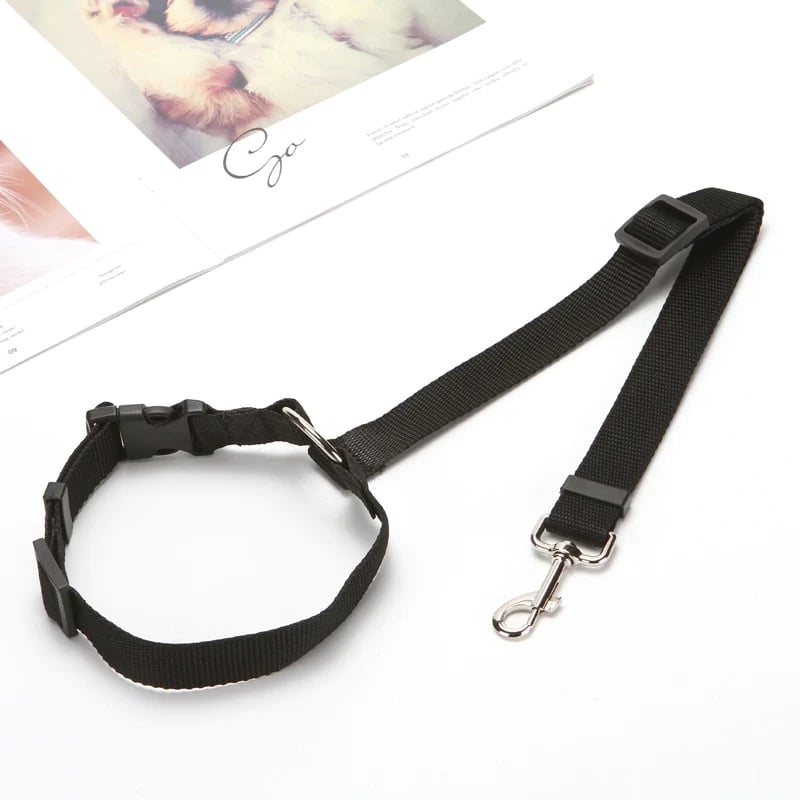 Adjustable Nylon Car Safety Seat Belt For Dogs