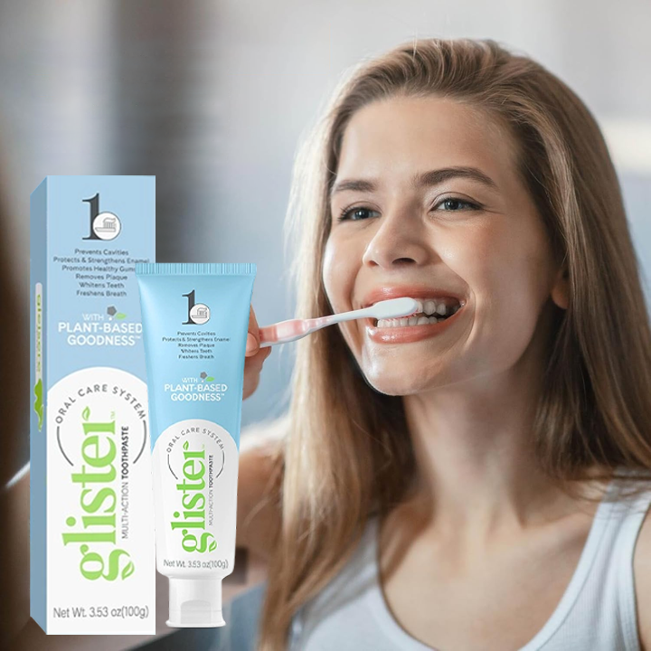 Multi-Action Fresh Mint Toothpaste for Deep Cleaning, Whitening , Cavity & Enamel Prevention, Fresh Breath