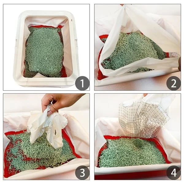 🔥Reusable Cat Litter Liners Bag🐱