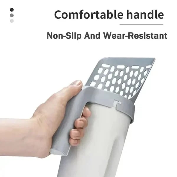 🔥Cat Litter Scoop Integrated Detachable Deep Shovel