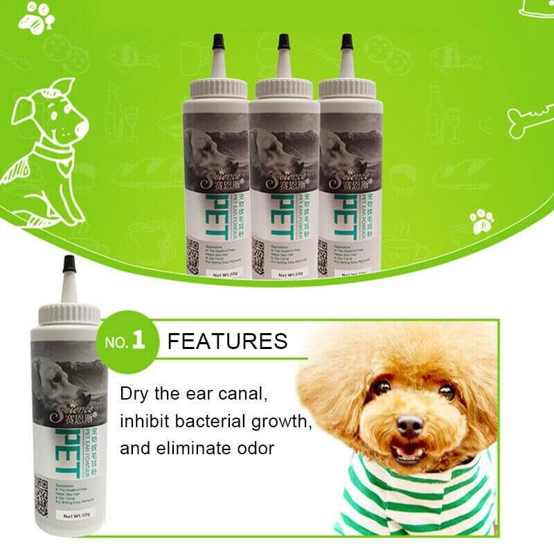 2023 New Pet Ear Powder