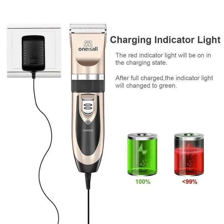 ⛱ Low Noise Cordless Clipper Kit