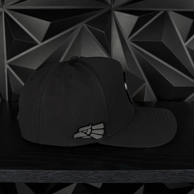 México Plate Snapback Hat - Black