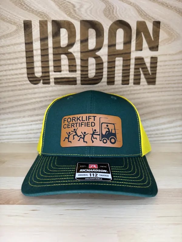 Certified Forklift Funny Trucker Style Hat