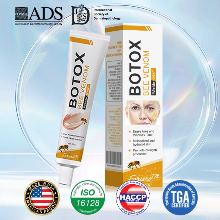 👨‍⚕️ Botox Bee Venom Wrinkle Removal Cream- LAST DAY 65% OFF✅